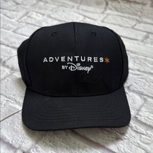 Adventures by Disney black adjustable hat NEW